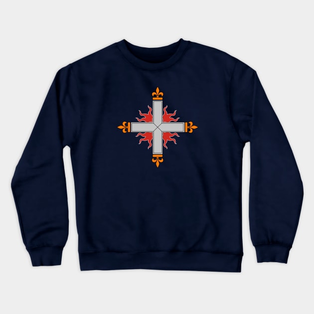 Musketeers Logo Crewneck Sweatshirt by nickbeta